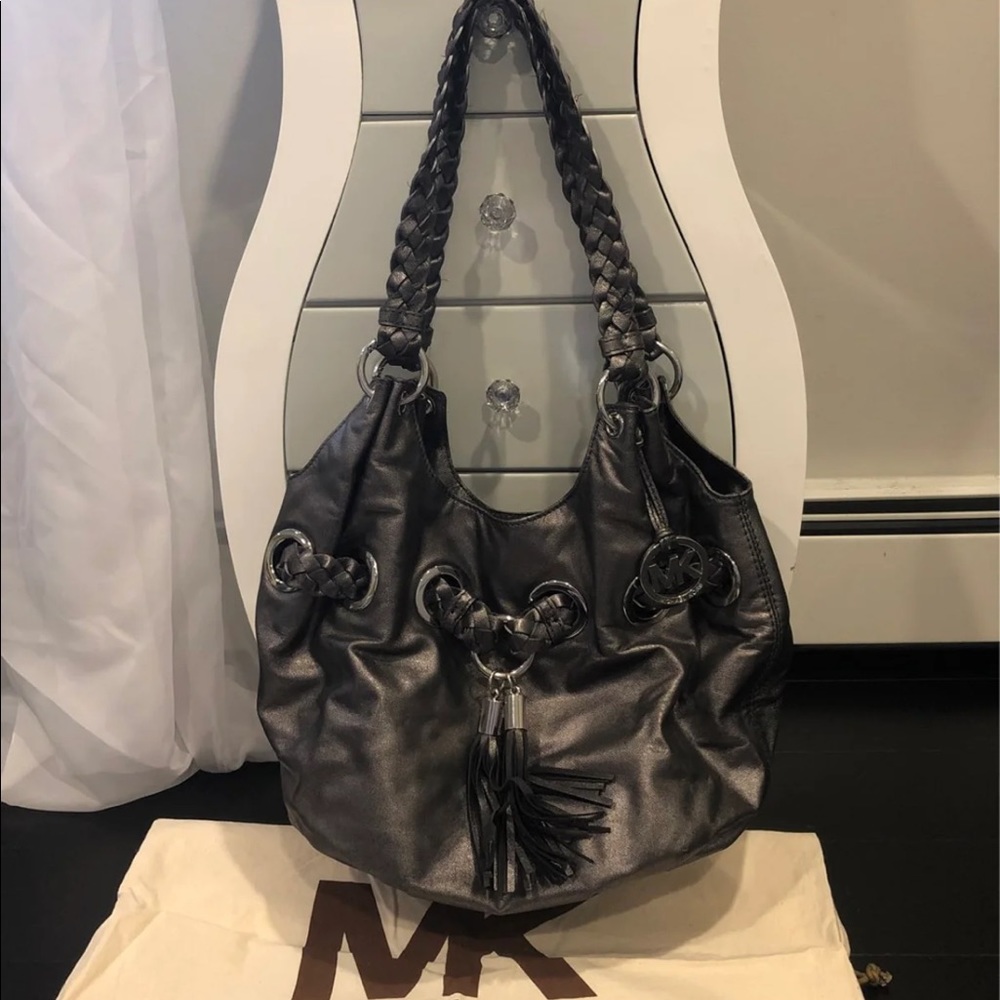 Michael Kors Gunmetal shoulder bag